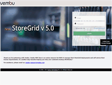 Tablet Screenshot of account.vembu.com